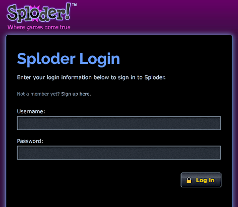 Sploder – TechBrainiacs PlayCreate
