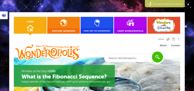 Wonderopolis splash for TechBrainiacs