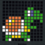 Turtle Bloxels Art and Character Idea Card for TechBrainiacs