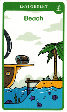 Beach Bloxels Story Builder Card for TechBrainiacs